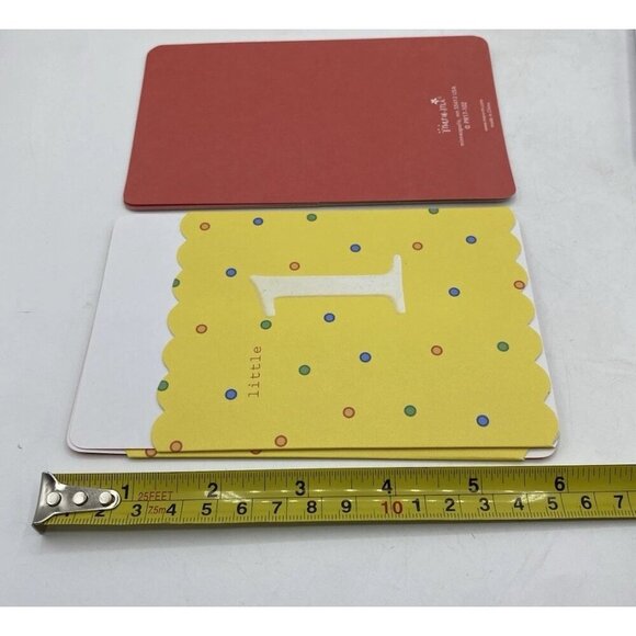 Mara-Mi Baby Announcement Photo Cards 10 Count Flocked 4" x 6" Little 1 Yellow - Picture 5 of 16